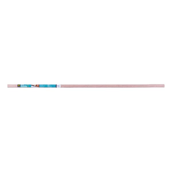 Tower Sealants M-D Building Products 0.75 in. H X 1.44 in. W X 72 in. L Unfinished Unfinished Hardwood Carpet Trim 85365 - main